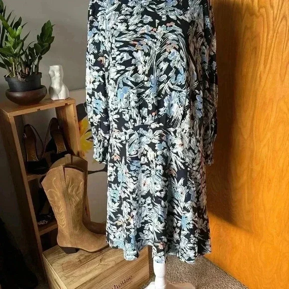 Reiss Annie Floral A-Line Dress - Picture 8 of 9